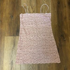 Victoria's Secret Blush Lace Slip